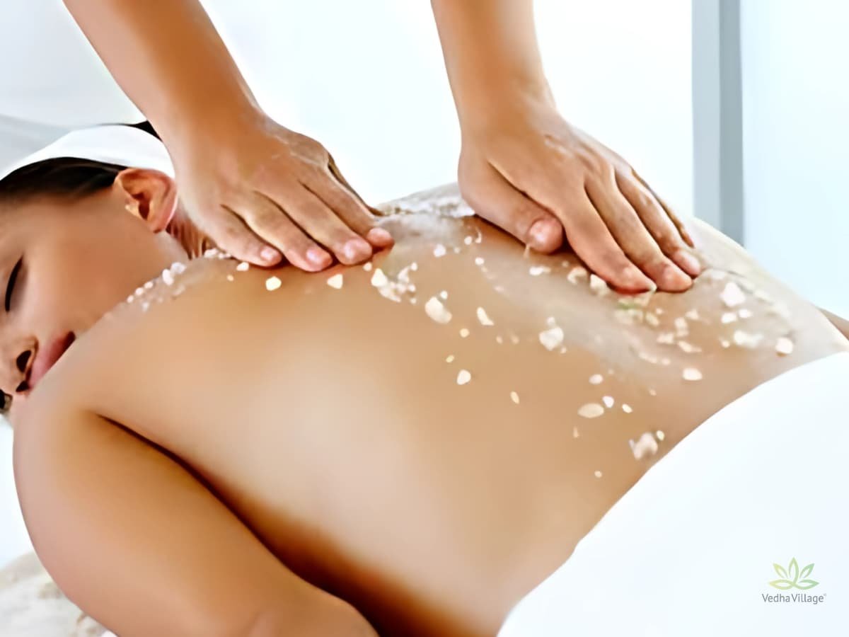 Aloe vera body scrub